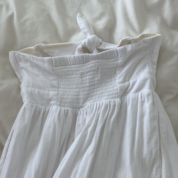 universal thread white strapless midi dress - Picture 4 of 5